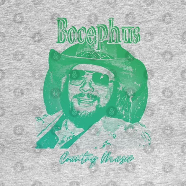 bocephus//green solid style, by Loreatees